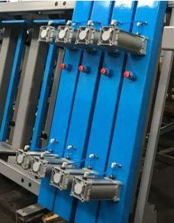 Пресс гидравлический для бруса и щита SLH - GRP