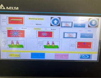 Шлифовальный станок по металлу SLRRL 1000