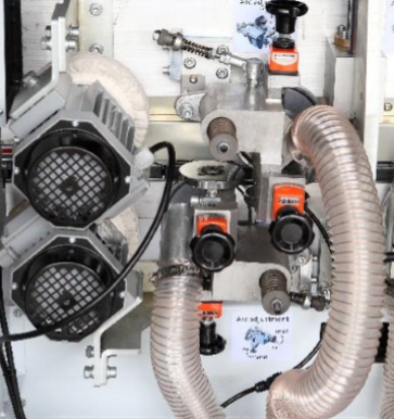 Кромкооблицовочный станок F600 с прифуговкой