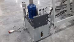 Пресс гидравлический для бруса и щита SLH - GRP