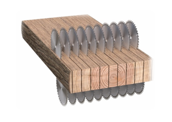 Многопильный двухвальный станок ТРИУМФ М2-700