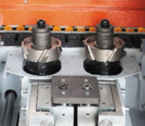 Кромкооблицовочный станок XR-1100J с прифуговкой