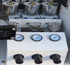 Кромкооблицовочный станок TS50A с прифуговкой