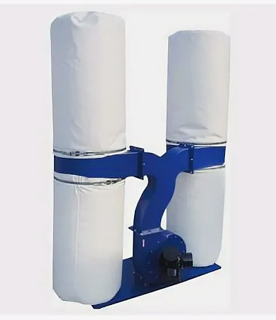 Пылеулавливающий агрегат MF2 с кнопкой пуск - 2 мешка - 3 кВт