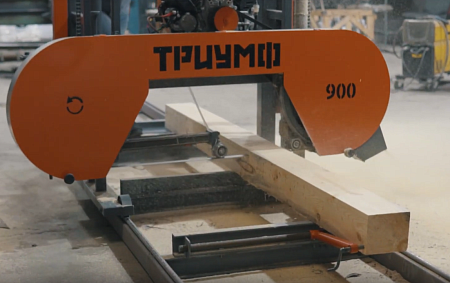 Ленточная пилорама Триумф 700 - Бензиновая