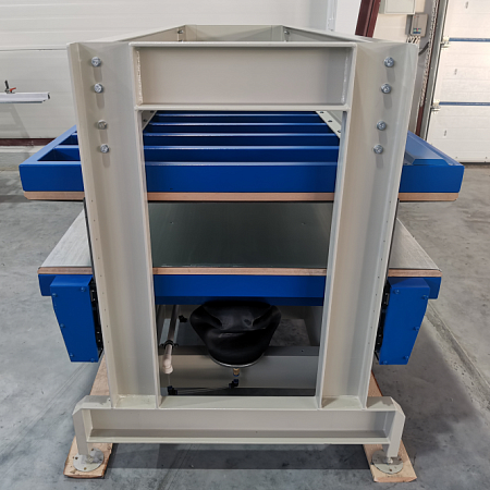 Пресс Пневматический Горячий Korst GPP-3015 для склеивания и облицовки заготовок