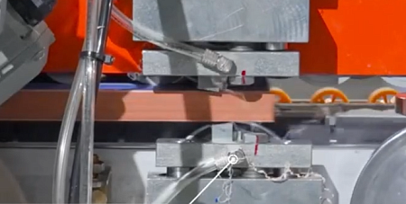 Кромкооблицовочный станок F800 с Прифуговкой и Раундом