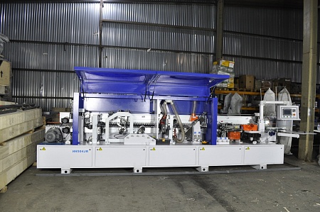 Кромкооблицовочный станок HH504JR с Прифуговкой и Раундом