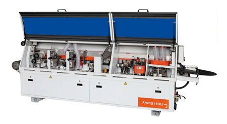 Кромкооблицовочный станок XR-1100J с прифуговкой