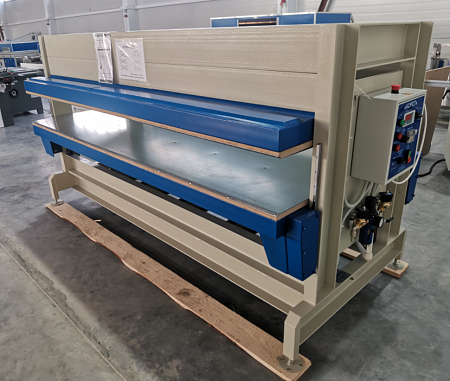 Горячий пневматический пресс Korst GPP-2010 для склеивания и облицовки заготовок