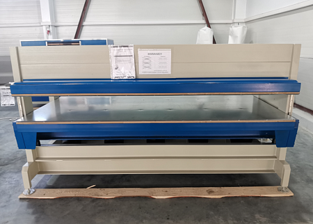 Горячий пневматический пресс Korst GPP-2010 для склеивания и облицовки заготовок