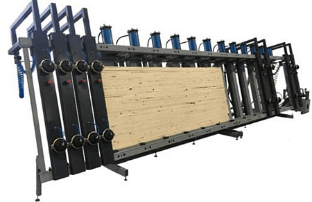 Пресс гидравлический для бруса и щита SLH - GRP