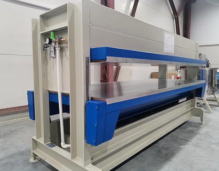 Пресс Пневматический Холодный Korst PP-3015 для склеивания и облицовки заготовок