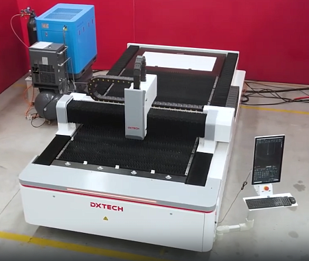 Лазерный станок для резки металла DXTECH-3000W-1530FL 