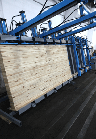 Пресс гидравлический для бруса SLH - G