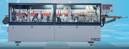 Кромкооблицовочный станок F800 с Прифуговкой и Раундом