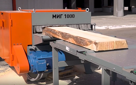 Многопильный кромкообрезной станок Триумф М1000