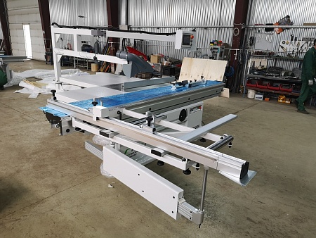 Форматно-раскроечный станок HOLD MJ320DK электроподъем пилы