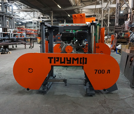 Ленточная пилорама Триумф 700 - Бензиновая