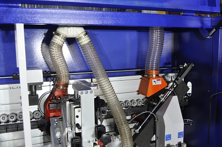 Кромкооблицовочный станок HH504JR с Прифуговкой и Раундом