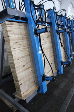 Пресс гидравлический для бруса SLH - G