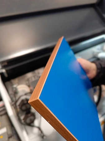 Кромкооблицовочный станок F800 с Прифуговкой и Раундом