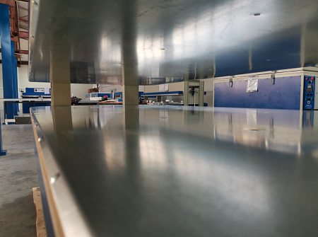 Горячий пневматический пресс Korst GPP-2010 для склеивания и облицовки заготовок