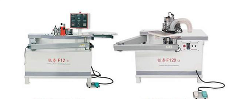 Cтанок F12X-3 для снятия свесов на криволинейных деталях