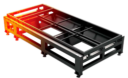 Лазерный комплекс резки открытого типа Smart T раскрой листа и трубы 1000 W