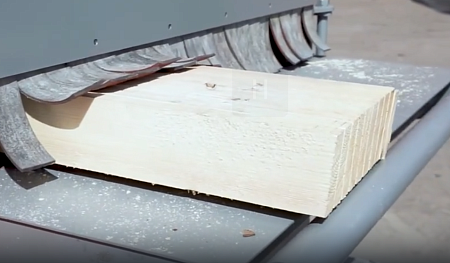 Многопильный кромкообрезной станок Триумф М1000