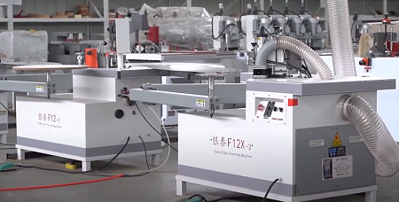 Кромкооблицовочный станок F12-3 для криволинейных деталей