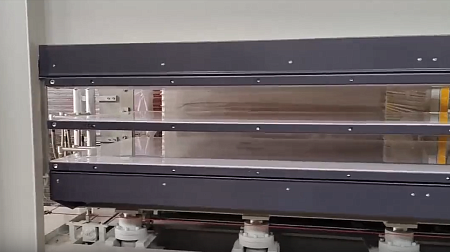 Горячий гидравлический пресс HP 48-120T 1 пролетный - 120 тонн - 3000 х 1300