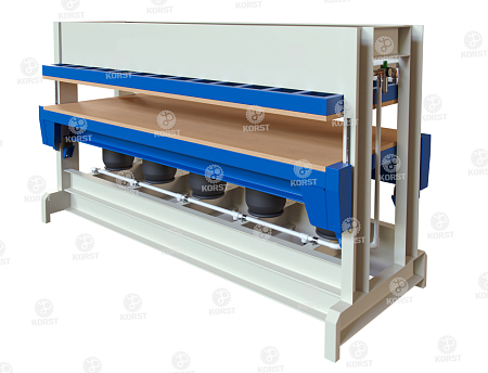 Пресс Пневматический Холодный Korst PP-3015 для склеивания и облицовки заготовок