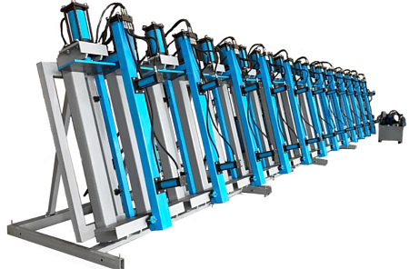 Пресс гидравлический для бруса SLH - G