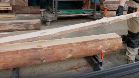 Ленточная пилорама Триумф 700 - Электрическая