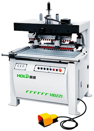 Сверлильно-присадочный станок HOLD HB 221 2 траверсы