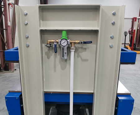 Холодный пневматический пресс Korst PP-2010 для склеивания и облицовки заготовок