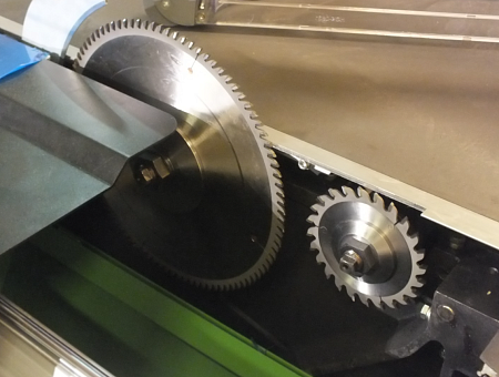 Форматно-раскроечный станок W6D - 3200мм с электроподъёмом пилы