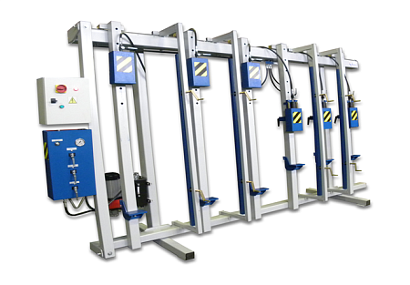 Гидравлический пресс для бруса и щита ПГ 30х18