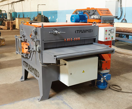 Многопильный кромкообрезной станок Триумф М1000