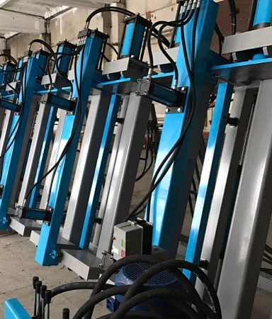 Пресс гидравлический для бруса SLH - G