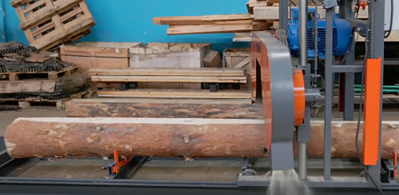 Ленточная пилорама Триумф 700 - Электрическая