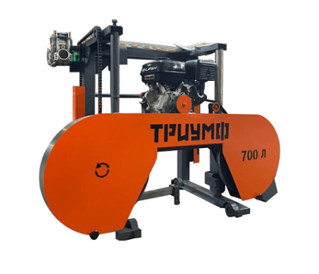 Ленточная пилорама Триумф 700 - Бензиновая