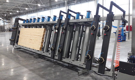 Пресс гидравлический для бруса и щита SLH - GRP