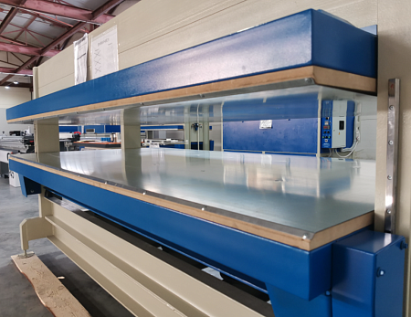 Горячий пневматический пресс Korst GPP-2010 для склеивания и облицовки заготовок