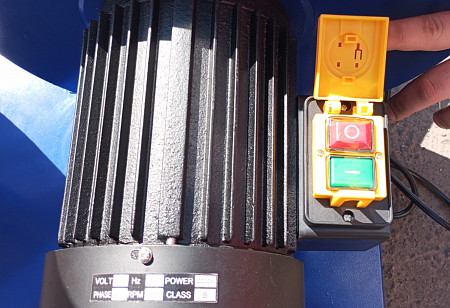 Пылеулавливающий агрегат MF1 с кнопкой пуск - 1 мешок - 2.2 кВт