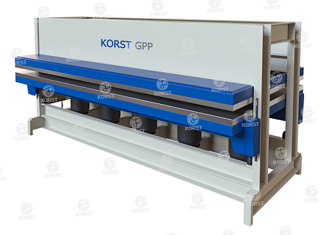 Пресс Пневматический Горячий Korst GPP-3015 для склеивания и облицовки заготовок